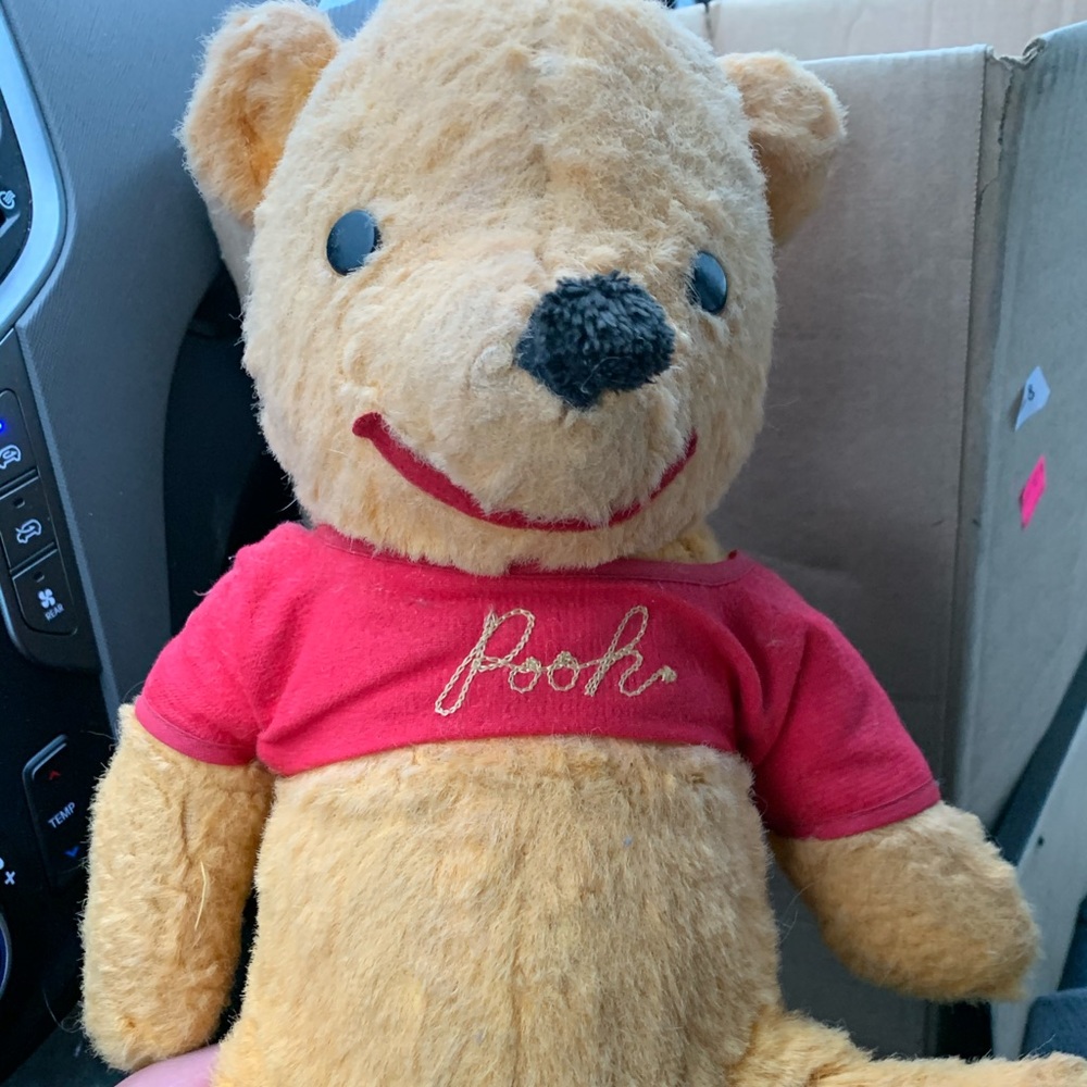 Vintage 1960s Winnie The Pooh Plush